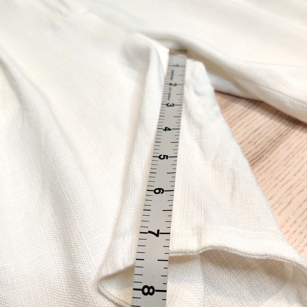 Roberto Cavalli Womens Wide Leg Shorts Size 10 L White Laces Designer Italy $949 - Picture 14 of 16